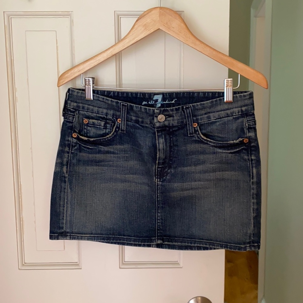 Size 30 7 for All Mankind miniskirt